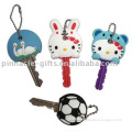 custom soft PVC key cover/ key cap